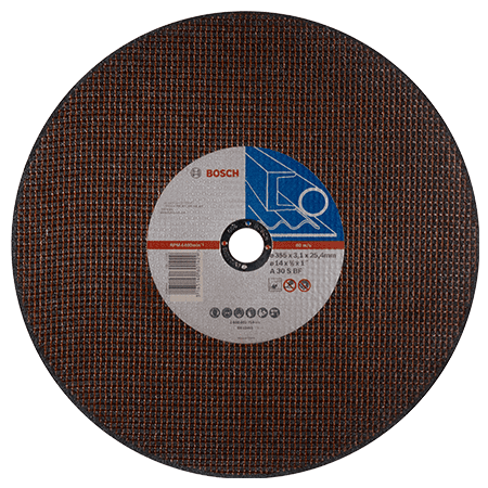 tarta Agresivo presentación Disco corte metal 14 X 1/8 X 1 (355 X 3.1 X 25.4MM) STANDARD PRC