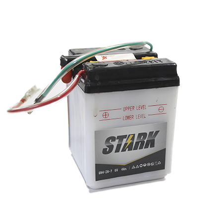 Bateria de moto 6N4-2A-7 Acido / Suzuki AX 100