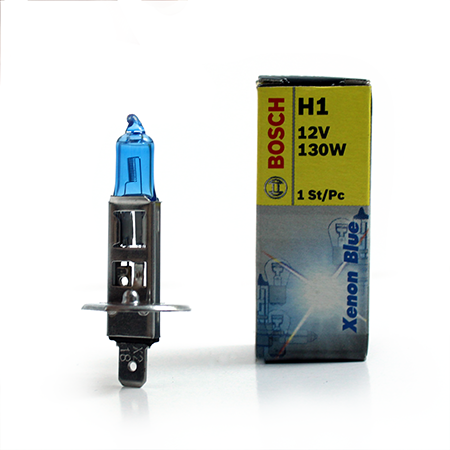 Bombilla Halogeno Bosch H1 12V 130W XENON BLUE